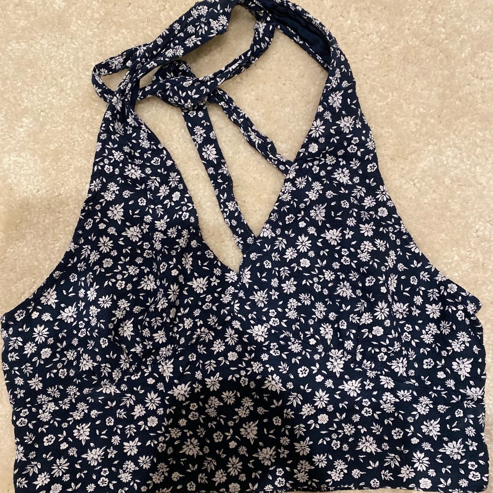 Haltered crop top